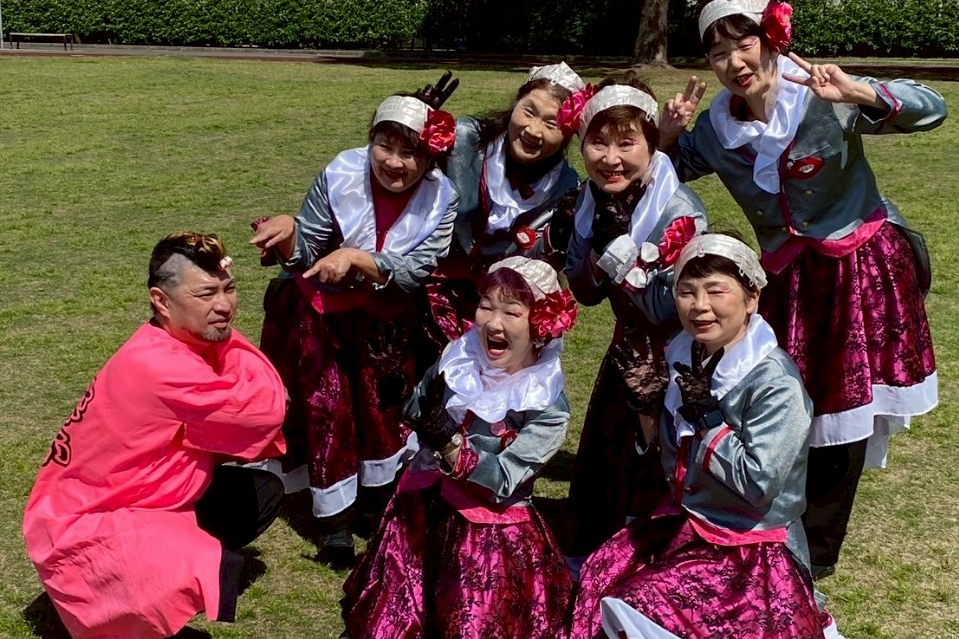 たるみずYOSAKOI社中桜輝楽